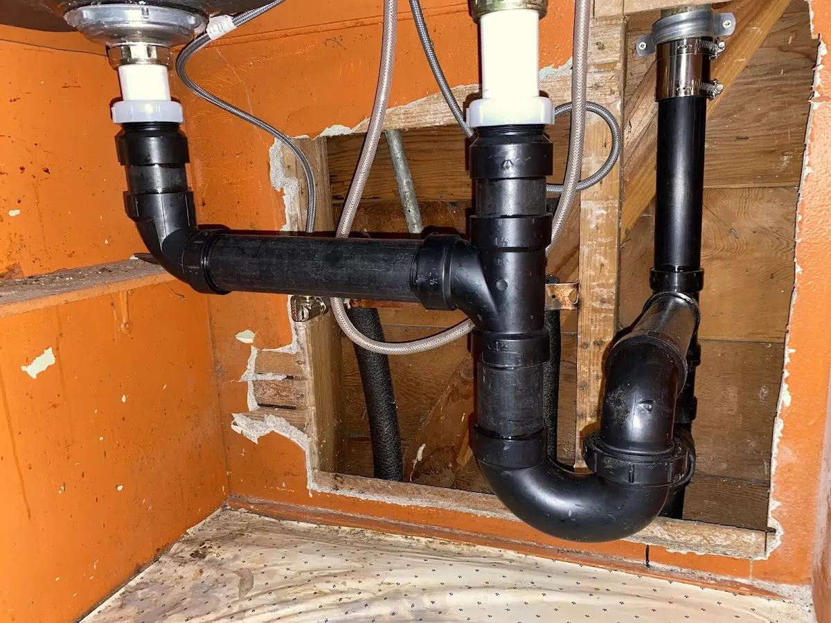 Professional Repiping Services equipment and tools on the job in Chesaning